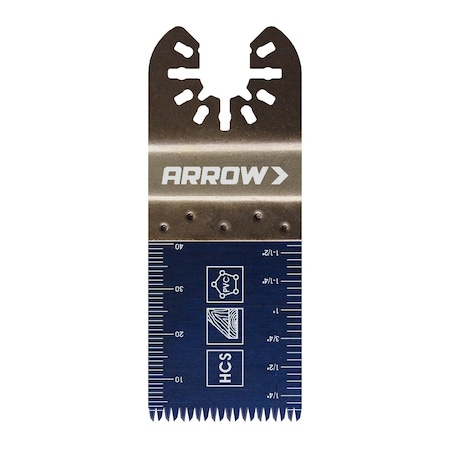 Arrow Lock 1 5/16" Japanese Tooth Hardwood Blade, 10PC OSC103-10